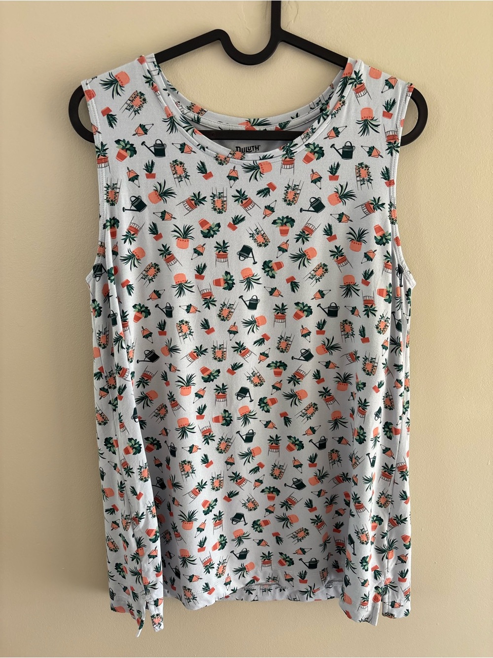 Duluth Women's Dang Soft‎ Tank Plant Print